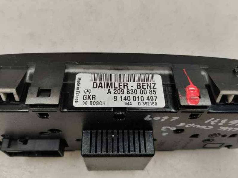 MANDO CLIMATIZADOR MERCEDES CLASE CLK COUPE 2003 2.7 CDI (170 CV)