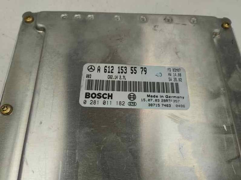 CENTRALITA MOTOR UCE MERCEDES CLASE CLK COUPE 2003 2.7 CDI (170 CV)