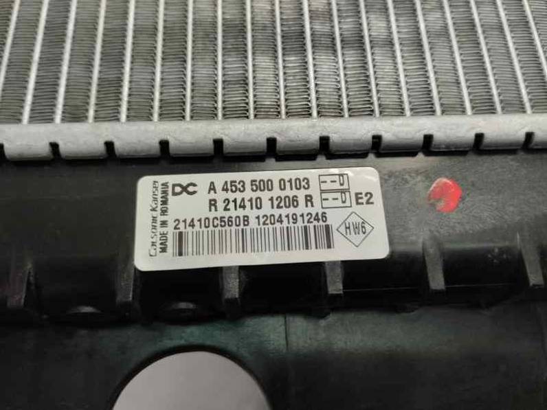 RADIADOR AGUA RENAULT TWINGO III 2019 0.9 CM3 (92 CV)