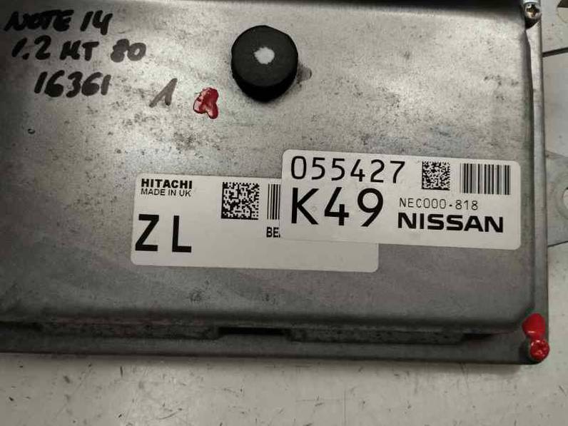 CENTRALITA MOTOR UCE NISSAN NOTE 2014 1.2 MT (80 CV)