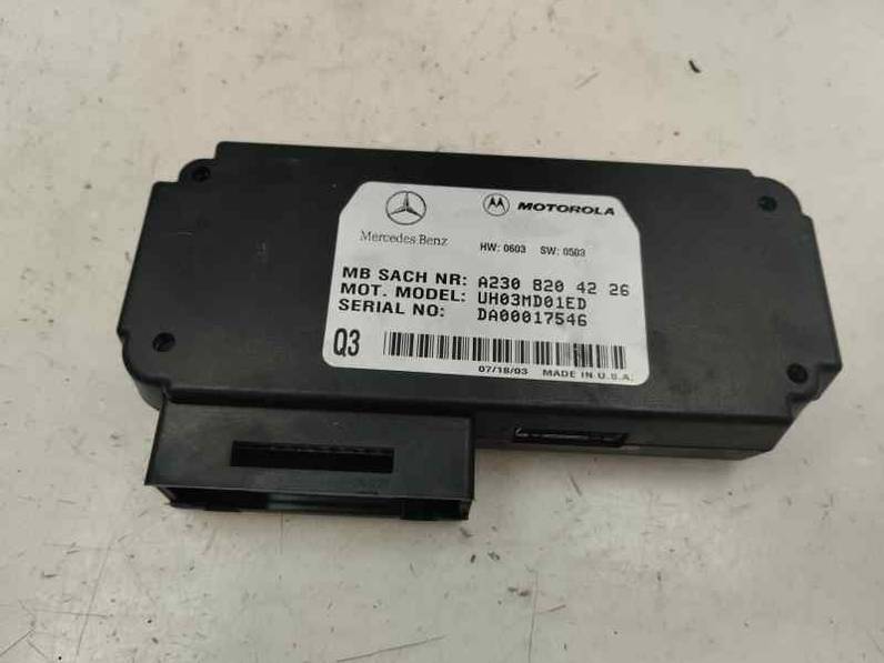 MODULO ELECTRONICO MERCEDES CLASE CLK COUPE 2003 2.7 CDI (170 CV)