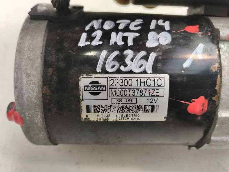 MOTOR ARRANQUE NISSAN NOTE 2014 1.2 MT (80 CV)