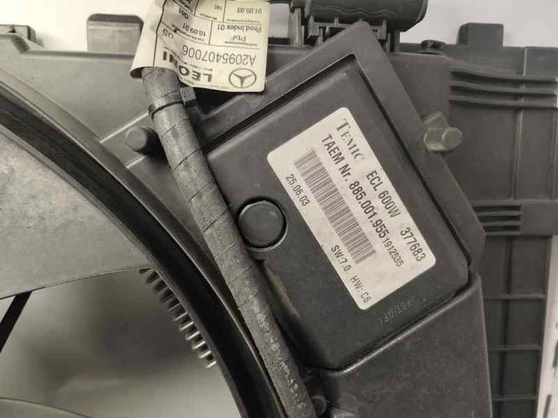 ELECTROVENTILADOR MERCEDES CLASE CLK COUPE 2003 2.7 CDI (170 CV)