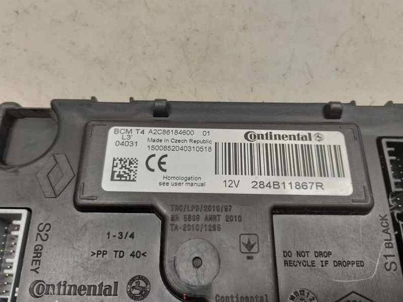 MODULO ELECTRONICO RENAULT CLIO IV GRANDTOUR 2014 0.9 TCE (90 CV)