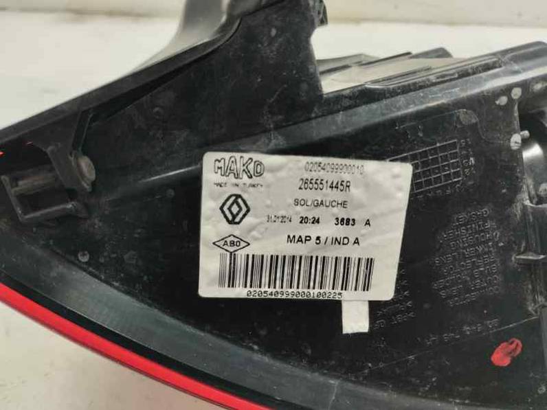 PILOTO TRASERO IZQUIERDO RENAULT CLIO IV GRANDTOUR 2014 0.9 TCE (90 CV)