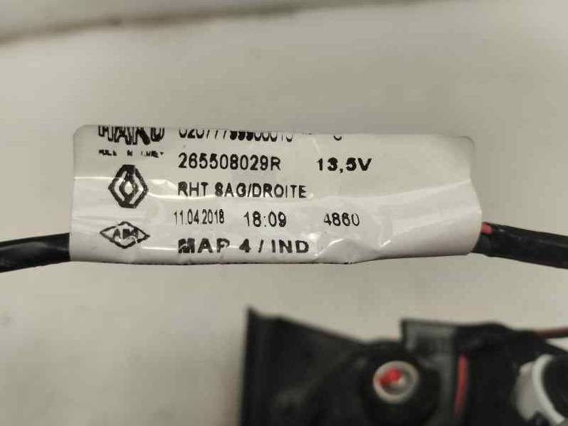 PILOTO TRASERO DERECHO INTERIOR RENAULT CLIO IV 2018 0.9 (90 CV)