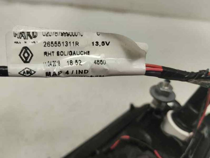 PILOTO TRASERO IZQUIERDO INTERIOR RENAULT CLIO IV 2018 0.9 (90 CV)