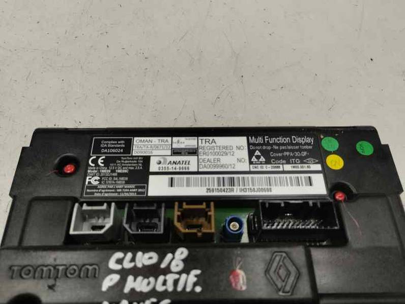 PANTALLA MULTIFUNCION RENAULT CLIO IV 2018 0.9 (90 CV)