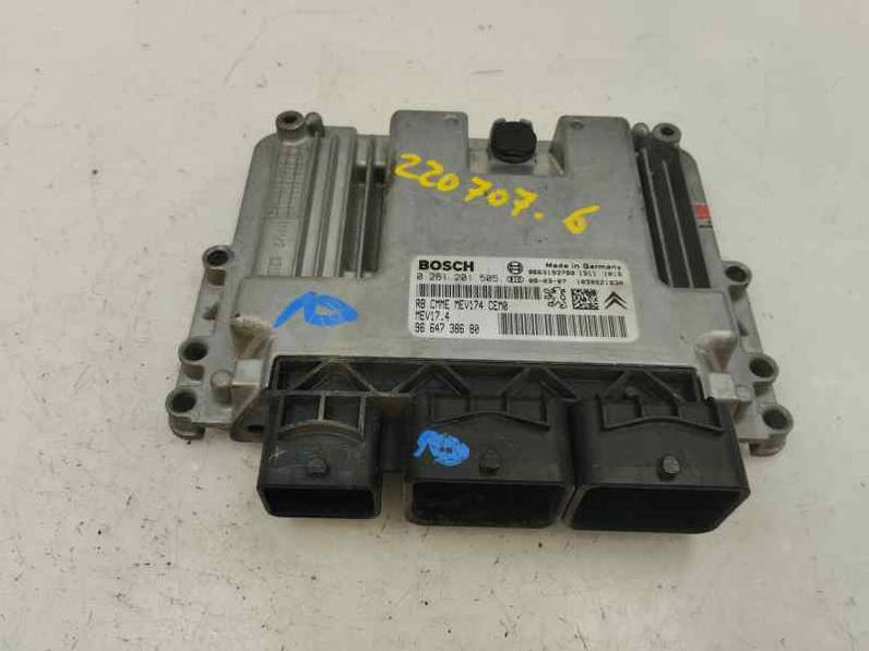 CENTRALITA MOTOR UCE PEUGEOT 207 2008 1.4 16V VTI (95 CV)