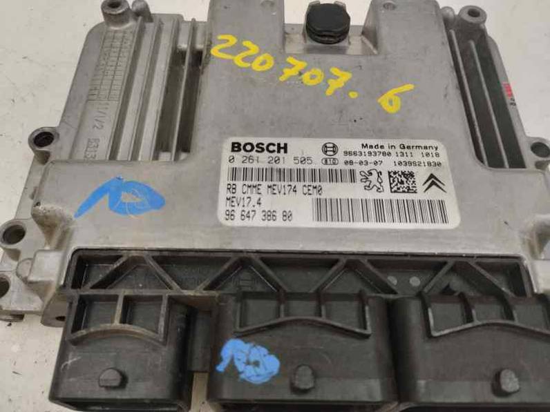 CENTRALITA MOTOR UCE PEUGEOT 207 2008 1.4 16V VTI (95 CV)