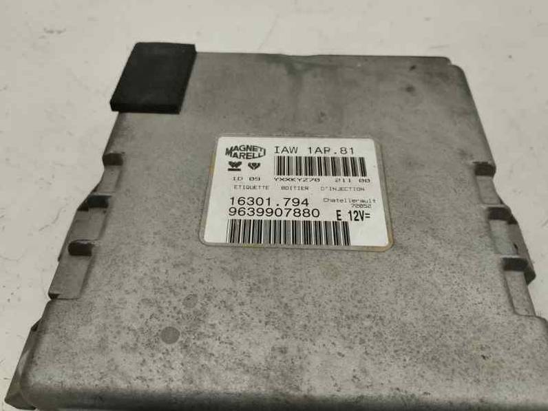 CENTRALITA MOTOR UCE PEUGEOT 206 BERLINA 2000 1.4 (75 CV)