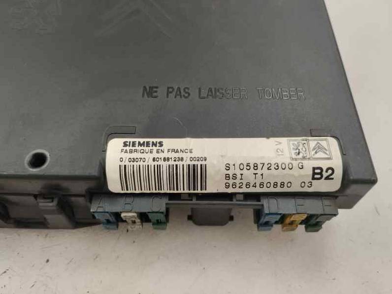 CAJA RELES FUSIBLES PEUGEOT 206 BERLINA 2000 1.4 (75 CV)