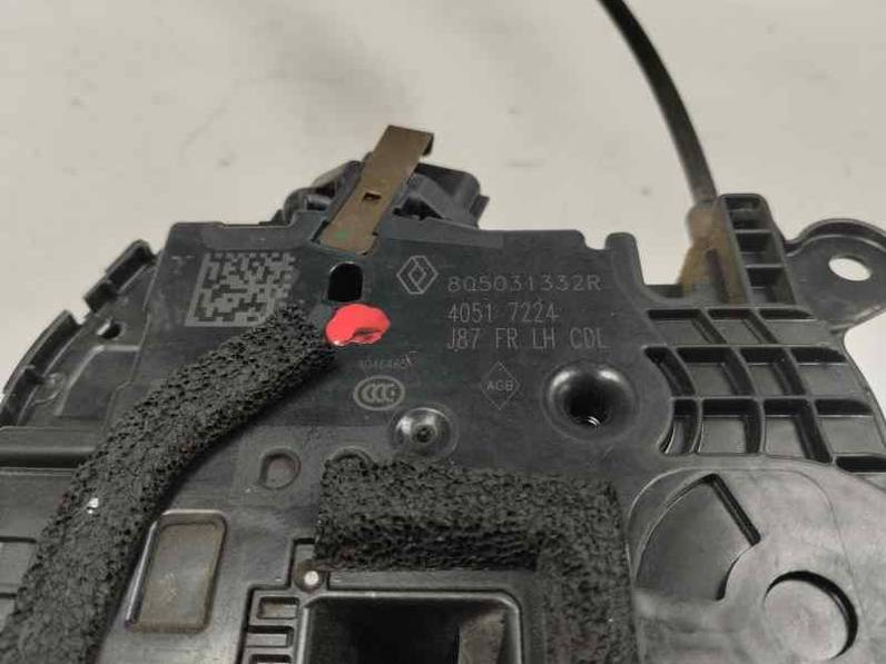 CERRADURA PUERTA DELANTERA IZQUIERDA RENAULT CAPTUR 2015 1.2