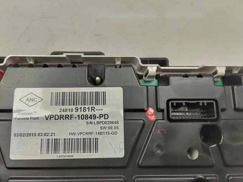 CUADRO INSTRUMENTOS RENAULT CAPTUR 2015 1.2