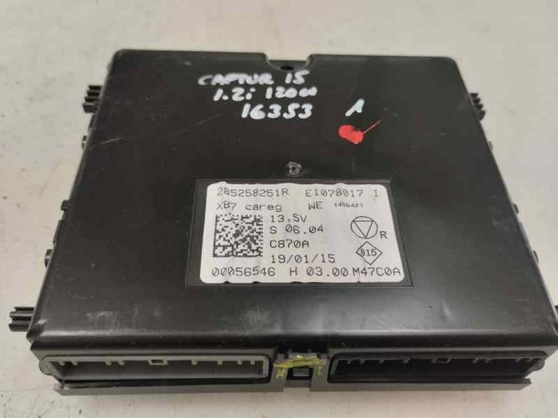 MODULO ELECTRONICO RENAULT CAPTUR 2015 1.2