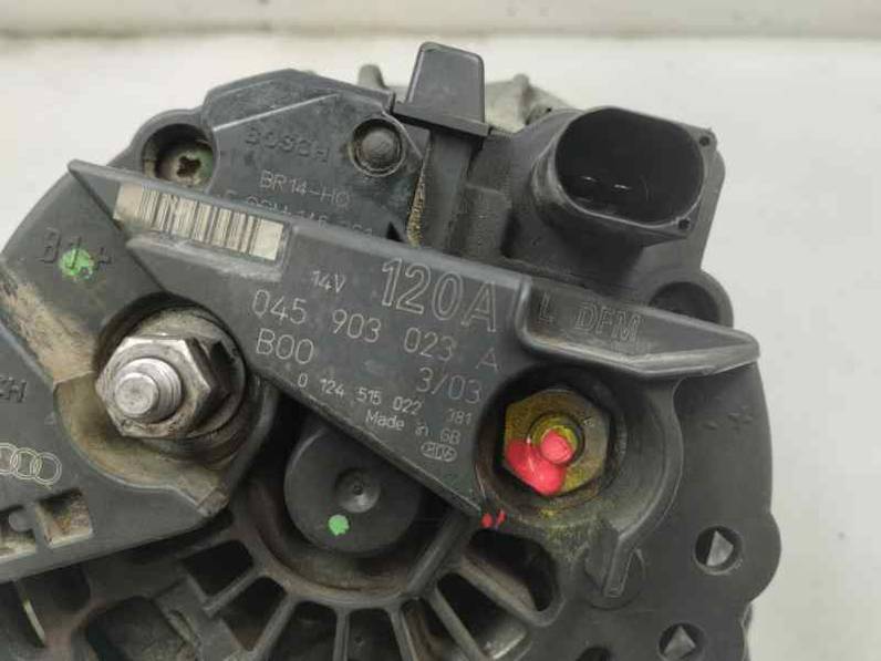 ALTERNADOR VOLKSWAGEN GOLF IV BERLINA 2001 1.9 SDI (68 CV)