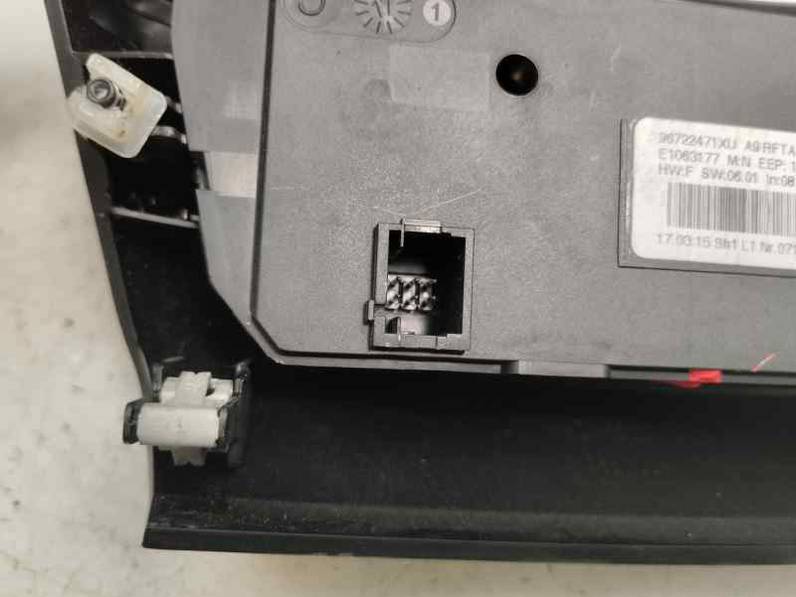 MANDO CLIMATIZADOR PEUGEOT 2008 2017 1.6 E-HDI