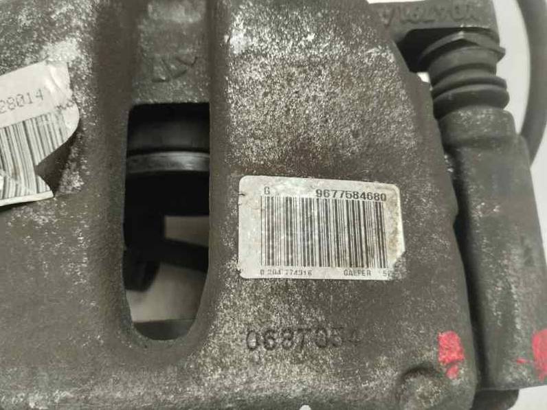 PINZA FRENO DELANTERA IZQUIERDA PEUGEOT 2008 2017 1.6 E-HDI
