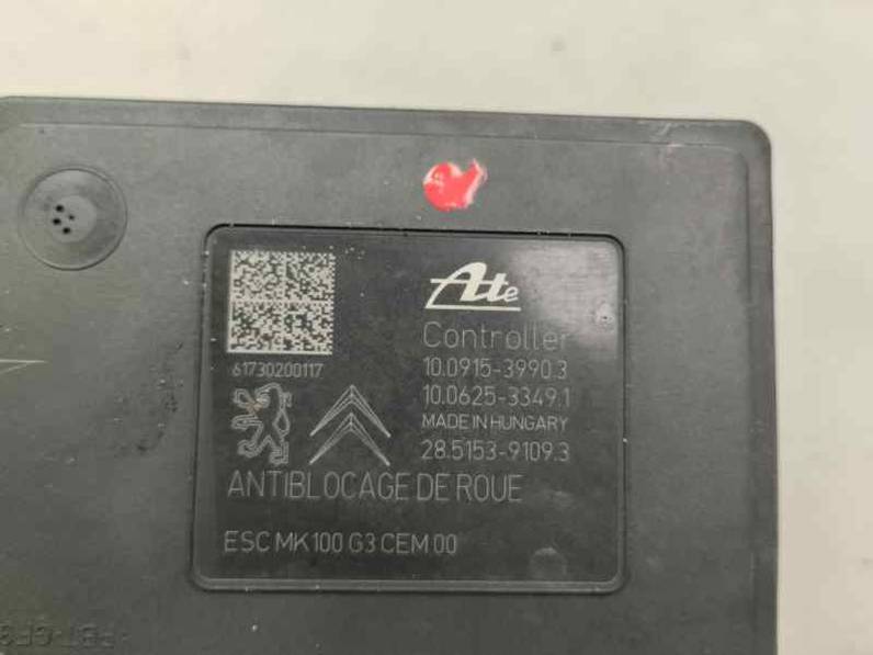 ABS PEUGEOT 2008 2017 1.6 E-HDI