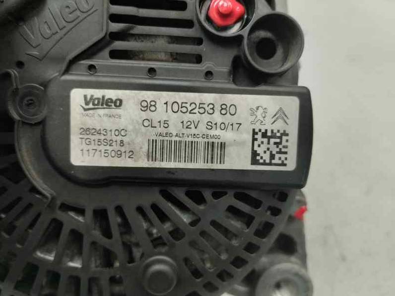 ALTERNADOR PEUGEOT 2008 2017 1.6 E-HDI