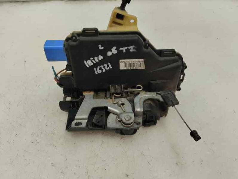 CERRADURA PUERTA TRASERA IZQUIERDA SEAT IBIZA 2006 1.9 TDI (101 CV)