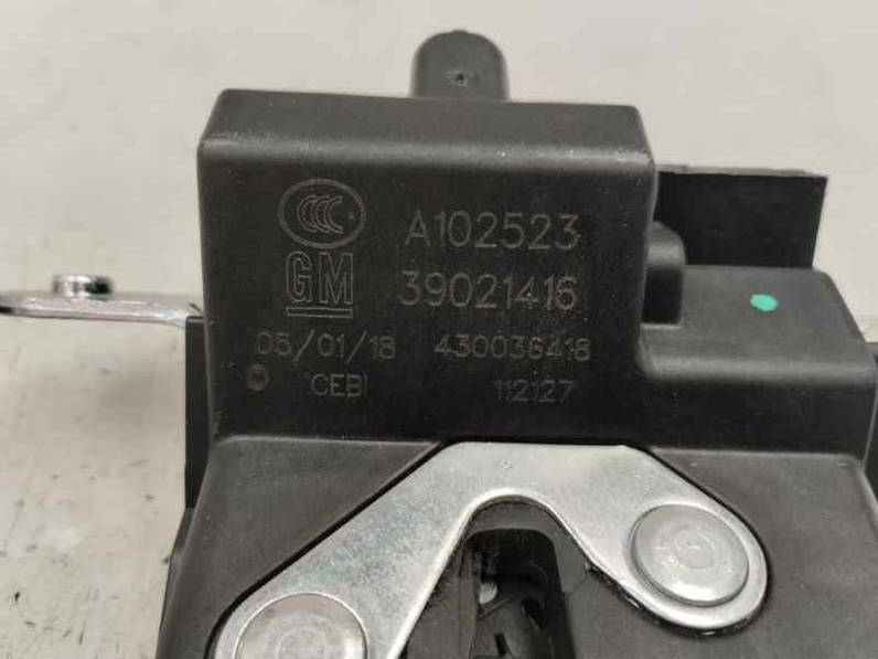 CERRADURA MALETERO PORTON OPEL CORSA E 2018 1.4 MULTIPUNTO (90 CV)
