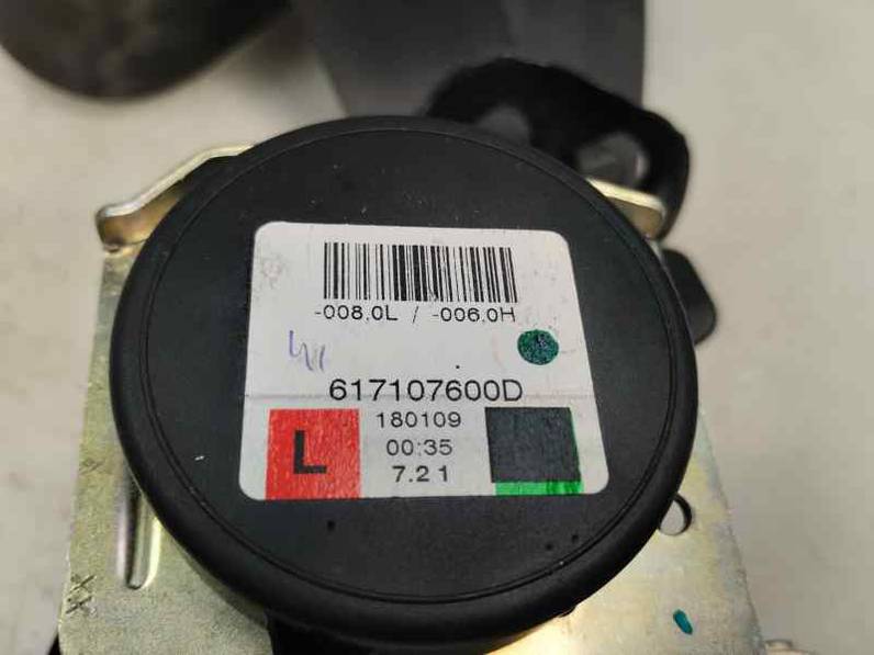 CINTURON SEGURIDAD DELANTERO IZQUIERDO OPEL CORSA E 2018 1.4 MULTIPUNTO (90 CV)