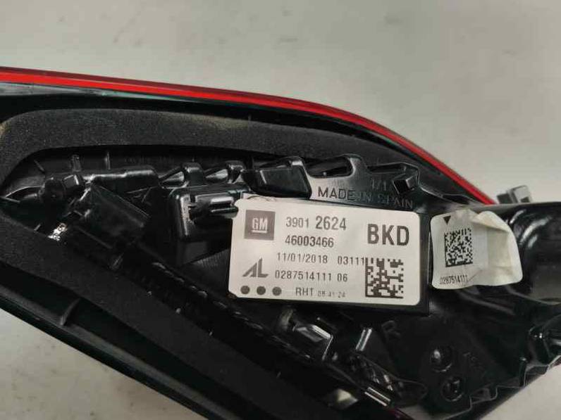 PILOTO TRASERO DERECHO INTERIOR OPEL CORSA E 2018 1.4 MULTIPUNTO (90 CV)