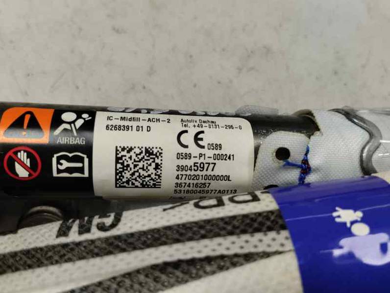 AIRBAG CORTINA DELANTERO IZQUIERDO OPEL CORSA E 2018 1.4 MULTIPUNTO (90 CV)