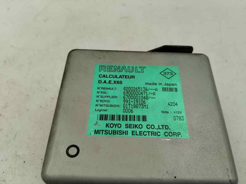MODULO ELECTRONICO RENAULT CLIO II FASE II 2004 1.5 DCI (82 CV)