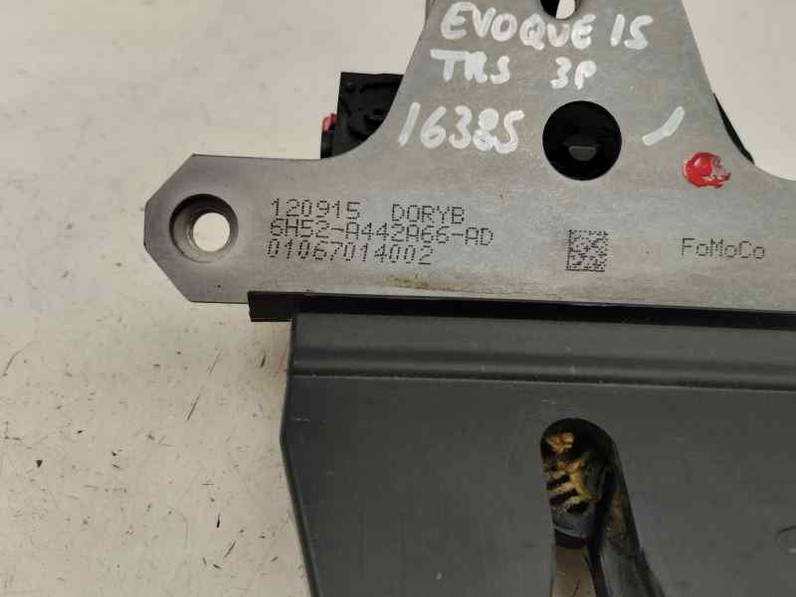 CERRADURA MALETERO PORTON LAND ROVER EVOQUE 2015 2.2 TD4 (150 CV)