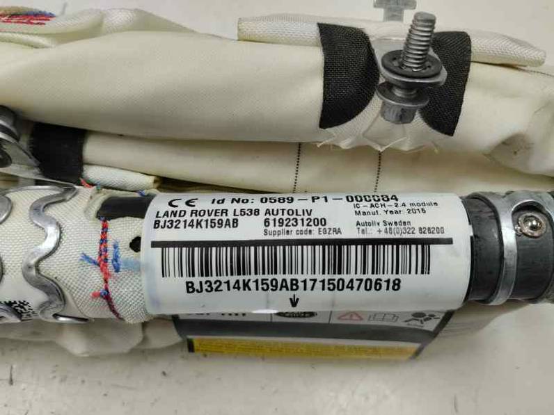 AIRBAG CORTINA DELANTERO DERECHO LAND ROVER EVOQUE 2015 2.2 TD4 (150 CV)
