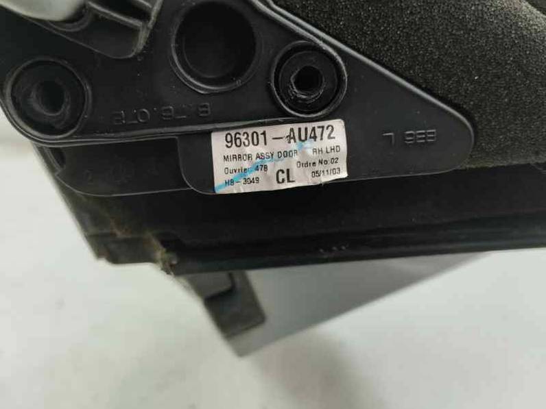 RETROVISOR DERECHO NISSAN PRIMERA BERLINA 2004 1.9 DCI (120 CV)