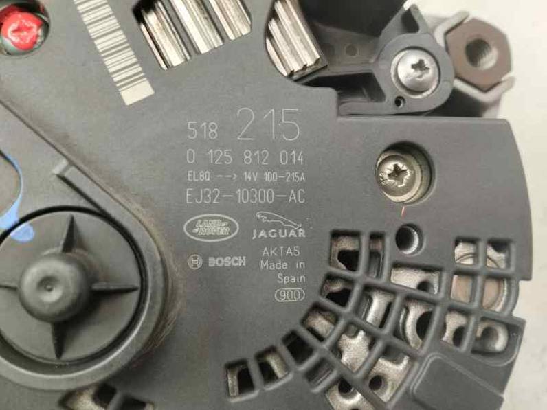 ALTERNADOR LAND ROVER EVOQUE 2015 2.2 TD4 (150 CV)