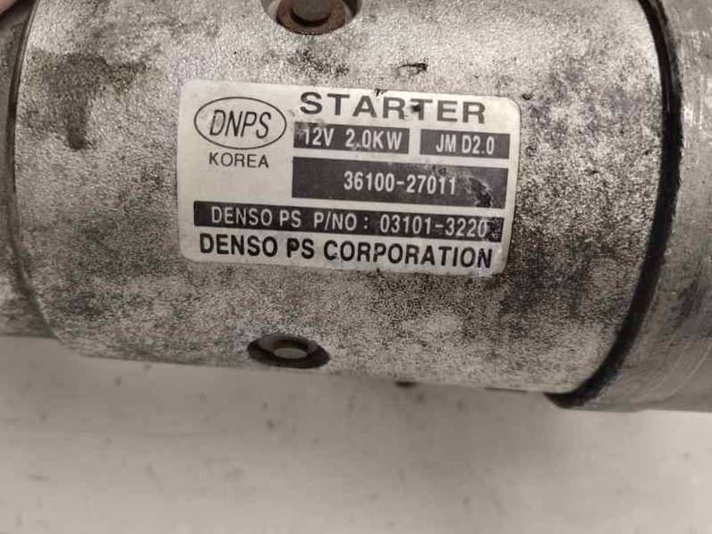 MOTOR ARRANQUE HYUNDAI SONATA 2006 2.0 CRDI (140 CV)