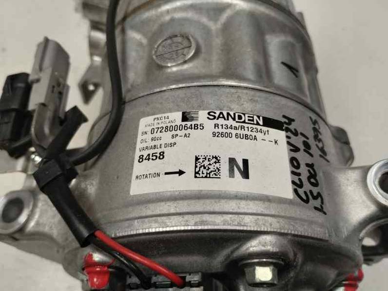 COMPRESOR AIRE ACONDICIONADO RENAULT CLIO V 2024 1.5 DCI
