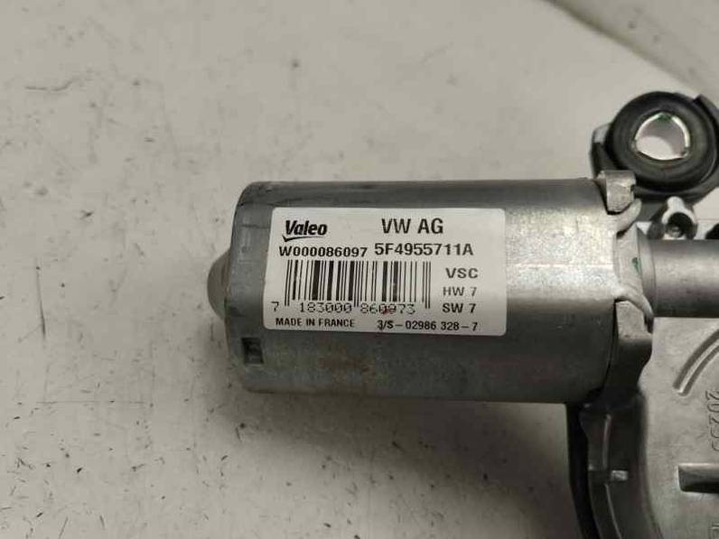 MOTOR LIMPIA TRASERO SKODA FABIA 2018 1.0 MPI 75 CV (75 CV)