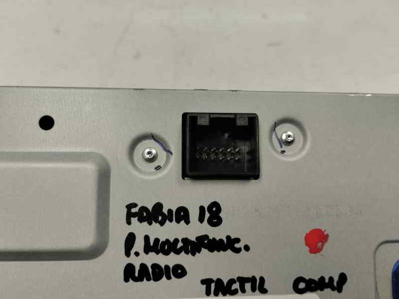 SISTEMA AUDIO RADIO CD SKODA FABIA 2018 1.0 MPI 75 CV (75 CV)