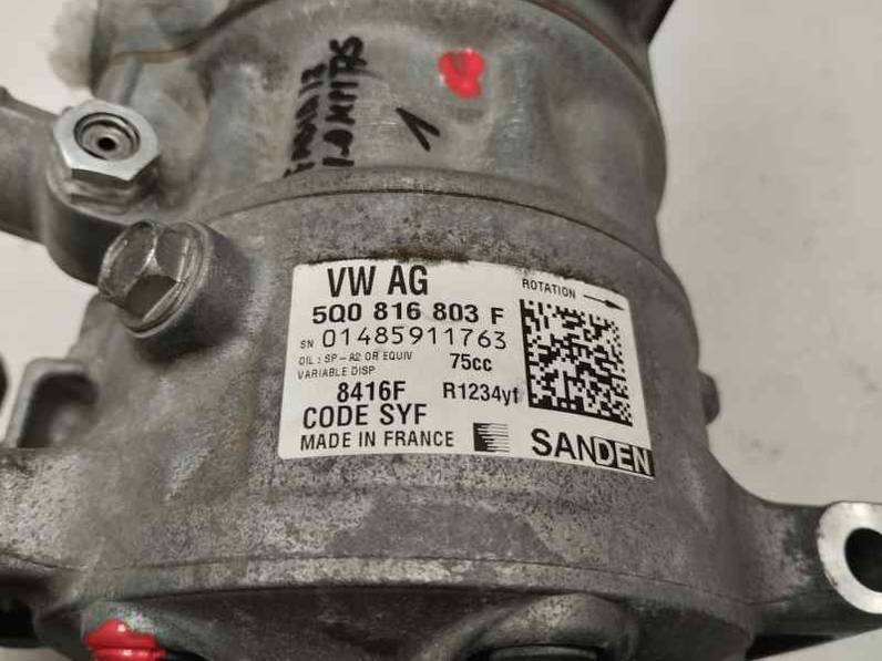 COMPRESOR AIRE ACONDICIONADO SKODA FABIA 2018 1.0 MPI 75 CV (75 CV)