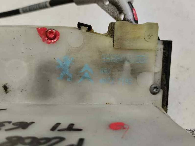 CERRADURA PUERTA TRASERA IZQUIERDA PEUGEOT 2008 2013 1.6 HDI (92 CV)