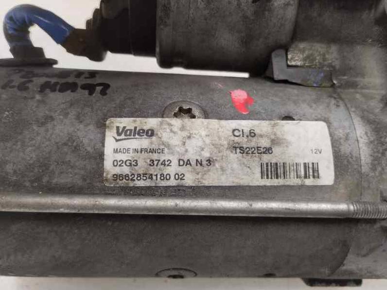 MOTOR ARRANQUE PEUGEOT 2008 2013 1.6 HDI (92 CV)