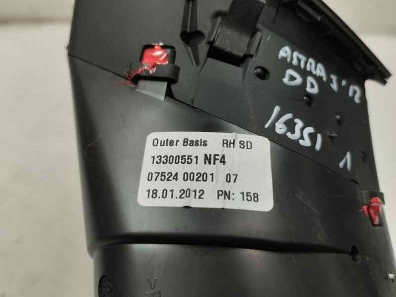 REJILLA AIREADORA OPEL ASTRA J BERLINA 2012 1.7 CDTI (125 CV)