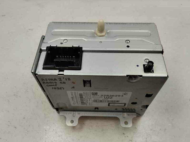 SISTEMA AUDIO RADIO CD OPEL ASTRA J BERLINA 2012 1.7 CDTI (125 CV)