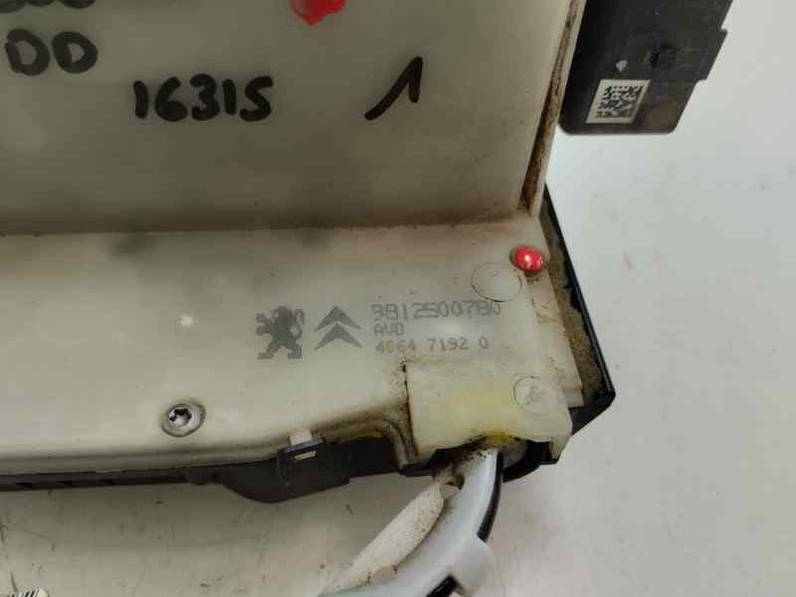 CERRADURA PUERTA DELANTERA DERECHA PEUGEOT 208 2017 1.2 PURETECH (110 CV)