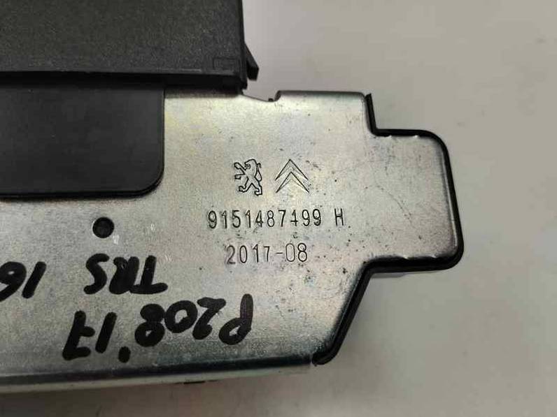CERRADURA MALETERO PORTON PEUGEOT 208 2017 1.2 PURETECH (110 CV)