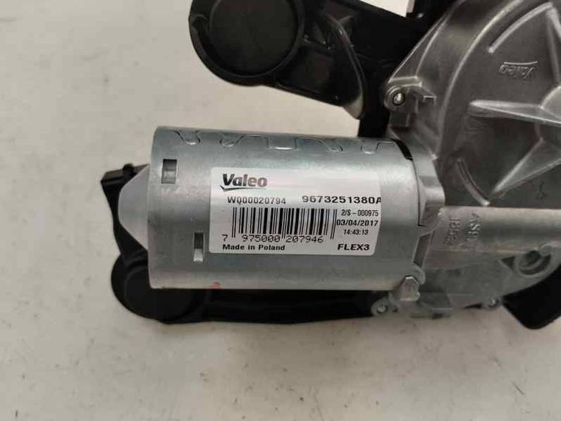 MOTOR LIMPIA TRASERO PEUGEOT 208 2017 1.2 PURETECH (110 CV)