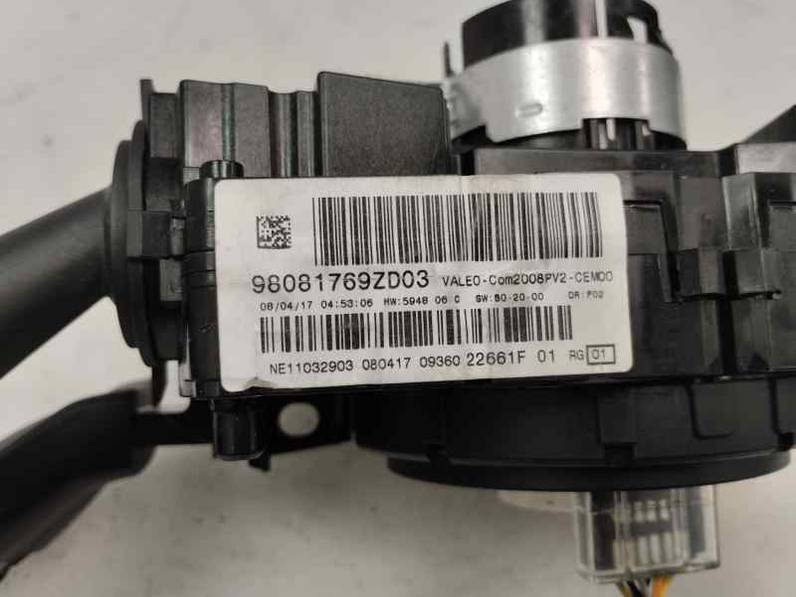 MANDO MULTIFUNCION PEUGEOT 208 2017 1.2 PURETECH (110 CV)