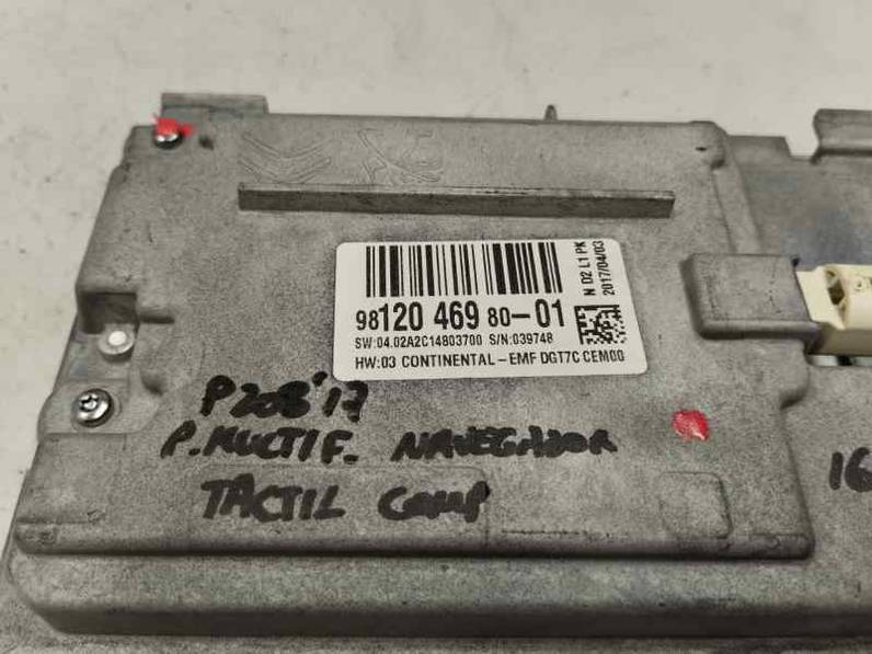 PANTALLA MULTIFUNCION PEUGEOT 208 2017 1.2 PURETECH (110 CV)