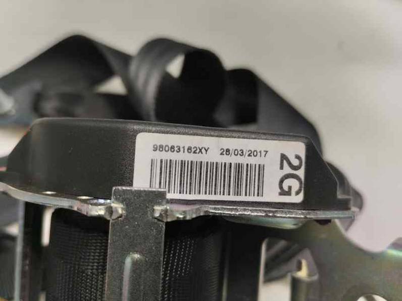 CINTURON SEGURIDAD TRASERO IZQUIERDO PEUGEOT 208 2017 1.2 PURETECH (110 CV)
