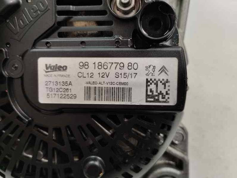 ALTERNADOR PEUGEOT 208 2017 1.2 PURETECH (110 CV)